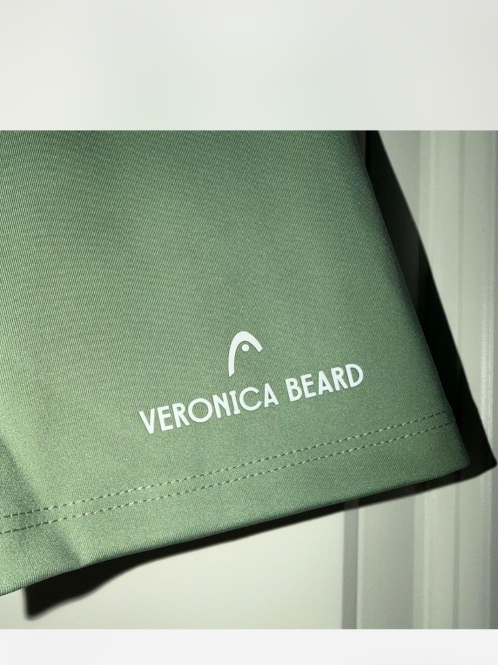Veronica beard x Head green tennis skirt & tank - matching set (Small) - Picture 7 of 12
